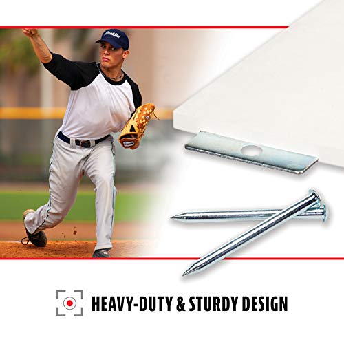 Franklin Sports Pitcher's Mound Rubber Softball + Baseball Pitching Rubber for Mound