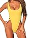 stripsky One Piece High Cut Swimsuit
