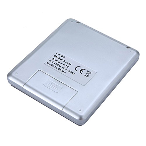 MuLuo WH-I2000 300g/500g x 0.01g 2000g x 0.1g Digital Platform Jewelry Scales High Accuracy Electronic Kitchen Scale with 2 Tray