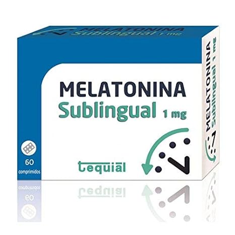 Tequial - Melatonina 1 Mg, 60 Comprimidos Sublinguales: Amazon.es ...