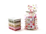 Deep Thoughts 3pk Melty Cube Scented Wax Melts: Hippie Days (eucalyptus,thyme,cedar,patchouli), Enchanted Sandalwood (sandalwood,mandarin) and Nag Champa (patchouli,juniper,vanilla,rose geranium,lavender). 3.2 oz each