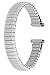 Voguestrap TX666W Allstrap 11-14mm Silver Long-Length Tapered Expansion Watchband