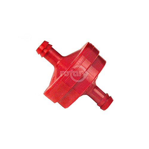 Rotary 6000 1/4" Round Fuel Filter Replaces Briggs & Stratton 298090, 298090S, 5018, 5018B, 5018D, 5018H, 5018K
