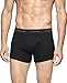 Calvin Klein Men's Underwear Cotton Classics 3 Pack Trunks, Black, Large