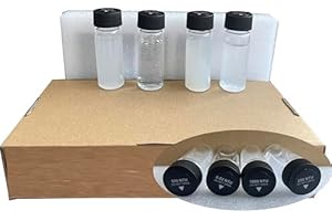 VTSYIQI VTSYIQI Turbidity Calibration Solution Kit with 4 PCS Solution Range 0.02NTU 200NTU 500NTU 1000NTU for TB200 Benchtop