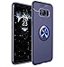 Heavy Armor Galaxy S8 Case Ring Holder Kickstand Magnetic Base Dual Layer Car Mount Rotable Dual Layer Protective Hard Shell PC Bumper Galaxy S8 (6, Galaxy S8)