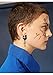 4 pair Stainless Steel Hoop huggie Earrings Cross For Men Women JDXN (4 pairs)