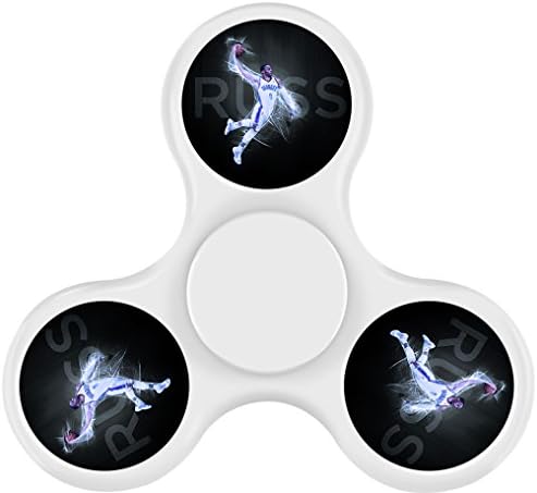 MEI SH russell_westbrook Hand Toys Triangle Tri-Spinner Fidget Toy Hand Spinner ADHD Focus Relief Toys
