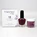 ANC Amazing Nail Concepts Matched kit # 13 Cranberry & Vodka