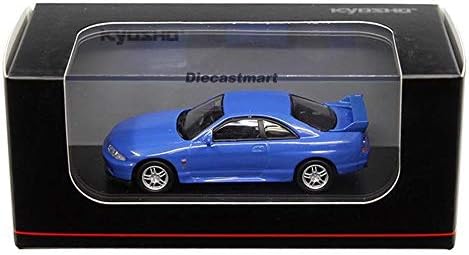 KYOSHO Nissan Skyline GT-R BCNR33 R33 1:64 DIECAST Model CAR Blue White New (Blue)