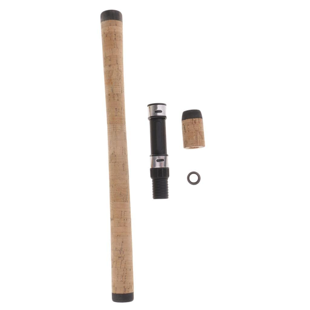 zalati Fishing Rod Handle with Reel Seat Cork for DIY Rod Building Repair