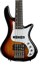 Schecter 2525 5-String Bass Guitar, 3-Tone Sunburst
