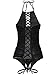 Beluring Keyhole Halter Teddy Lingerie Sleepwear Nightie for Women