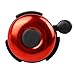 Bicycle Bell - Aluminum Bike Bell Ring - Classic Bicycle Bell for Adults Men Women Kids Girls Boys Bikes - Mountain Bike Accessories - Red