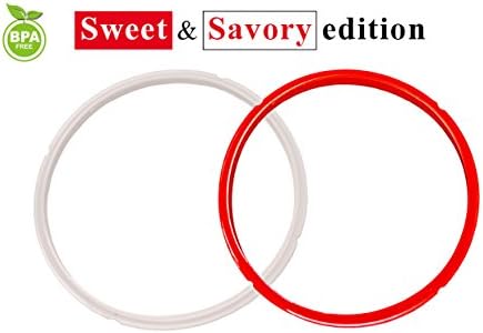Instant Pot Silicone Sealing Ring 5-6 Quart, Sweet and Savory Edition, for IP-DUO60, IP-LUX60, IP-DUO50, IP-LUX50, Smart-60, IP-CSG60 and IP-CSG50, [2 pack]