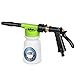 AOOU Foam Blaster Wash Gun Car Foam Gun Deluxe Great Foam Sprayer Professional Washing Cleaning Sprayer Easy Foaming Suds Maker with 900ml Bottle Leak Free Connection with Garden Hose