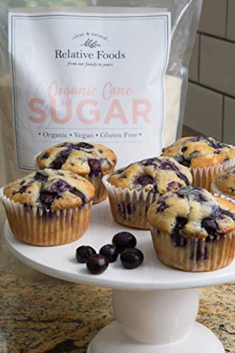 Organic Cane Sugar 5 pounds - Packaged in the USA - In our gluten free, allergen free facility - Heavy duty package with a resealable zipper - Relative Foods a Family owned business - Thumbnail 5