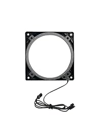 Phanteks ph-ff140drgbp _ BK01 Halos Ventilador de LED Digital Marco Negro