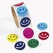 Fun Express 100 Smile Face Roll Stickers (1 Roll) primary