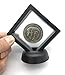 Luwior Blugood 10 Sets Coin Display Stand Holder 3D Frame Floatingly for Challenge Coin Chip (Frame 2.7Inch (Black)
