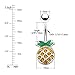 OUFER 14G Surgical Steel Pineapple Navel Rings Belly Button Rings Belly Piercings
