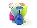 Imperial Home Plastic Party Glasses, Cups for Wine, Drinking, Cocktail, Colorful Goblets Set, Wine Glass for Parties, Poolside, Picnic, Home, etc., BPA Free Multi Color Cups, Set of 6