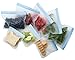 Strendy Reusable Sandwich Bags (8 Pack) - Ziplock Leakproof Snack Bags, Food Storage Bags, Freezer Safe - Excellent for Meal Prepping