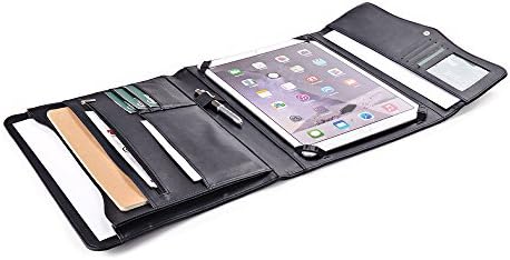 iCarryAlls iPad Pro Portfolio, Organizer Folio Case for 12.9 inch iPad Pro and Documents,Black
