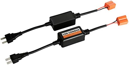 Street Cat H7 Led Headlight Error Free Warning Canceller Capacitor Load Resistor Canbus Decoders (H7)