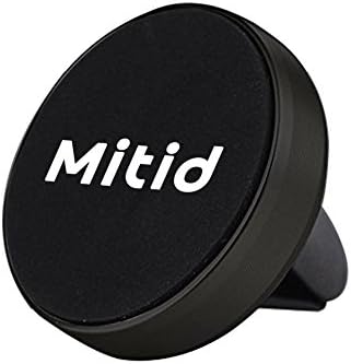 Car Mount, Mitid Universal Air Vent Magnetic Mount &amp; Holder for Cell Phone [Black]