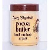 Queen Elisabeth Cocoa Butter Hand and Body Cream, 16.9 oz