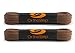 OrthoStep Cotton Flat Dress Thin 30 inch Light Brown Shoe laces 2 Pair Pack