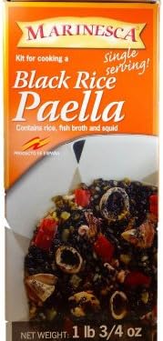 Marinesca Paella, Black Rice, 475 Gram