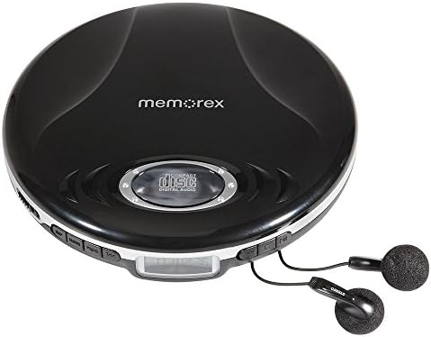 Memorex Personal CD Player System with LCD Display 60-Second Anti Skip & Ear-Buds Gift box (Certified Refurbished)
