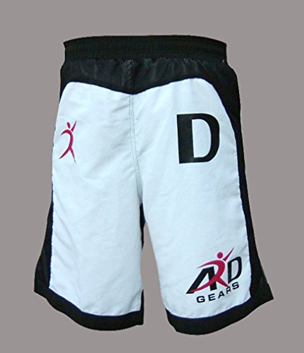 ARD-Champs Xtreme MMA Shorts UFC Cage Fight Boxing White (Large) - Thumbnail 3