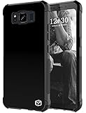 Galaxy S8 Active Case, MP-MALL [Slim Fit] [Shockproof] Flexible TPU Gel Rubber Soft Skin Silicone Protective Case Cover For Samsung Galaxy S8 Active (Black)