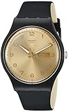 Swatch Unisex SUOB716 Originals Analog Display Swiss Quartz Black Watch