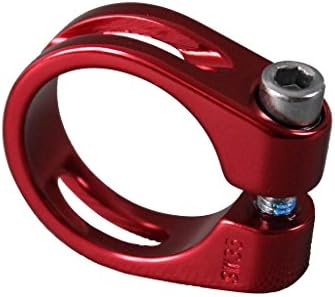 IMUST Alloy Bike Seatpost Clamp 34.9mm Red