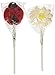 Fun Express Ladybug and Daisy Flower Character Suckers Lollipops - 12 Pieces