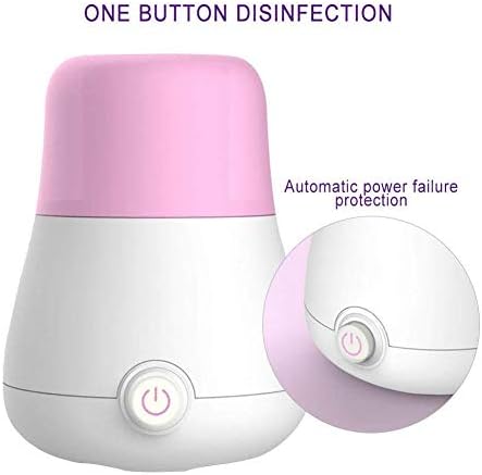 Steam Menstrual Cups Sterilizer, Reusable Bottle Sterilizer, Portable Sterilizing Cup Silicone Moon Cups Steriliser Fit Women Menstruation