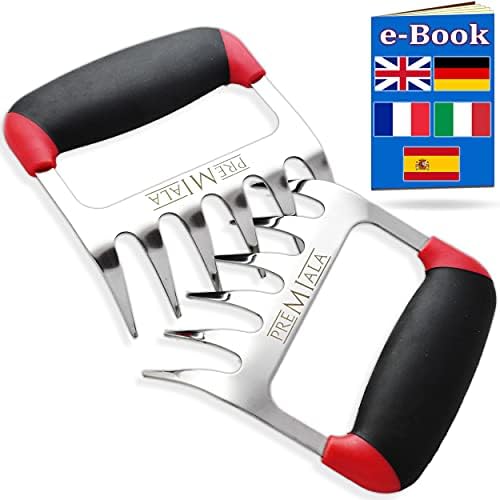 Meat Claws Incredible 3in1 Wolverine Claws Stainless Steel! Shreds Pulled Pork and BBQ Meat