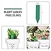 GROWNEER 48 Packs 2.5 Inch White Mini Clay Pots Terracotta Pot with 25 Pcs Plant Labels, Ceramic Pottery Planter Cactus Succulent Nursery Pots, for Indoor Outdoor Plants, Crafts, DIY, Wedding Favor