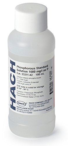 Hach 2321142 Phosphorus Standard Solution, 1000