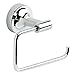 Franklin Brass Voisin (1-Pack) Toilet Paper Holder Polished Chrome Tissue Roll Holder for Bathroom Organization and Storage European Single Post Toilet Tissue Holder Wall Bathroom Accessories VOI50-PC