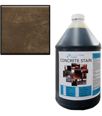Active Elements Concrete Acid Stain Pack - 8 Gallons, 10 Colors, Covers 1600 Sq Ft