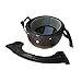 Docooler® Leather Motorcycle Goggles Vintage Garman Style Half Helmets Motorcycle Biker Cruiser Scooter Touring Helmet