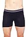 Icebreaker Men's Anatomica Boxers with Fly, Black/Monsoon, Medium