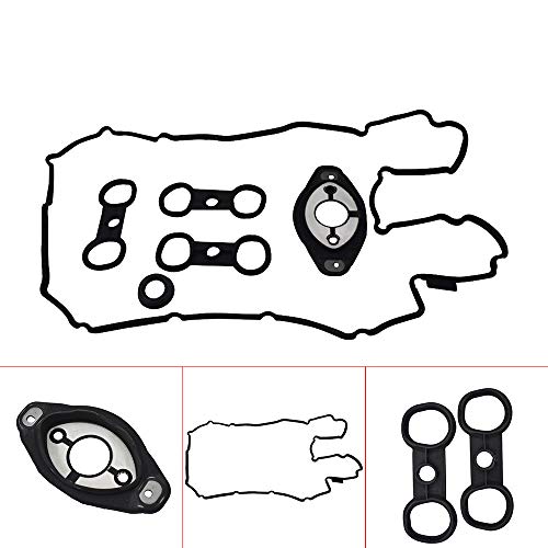 MYSMOT Valve Cover With PCV Valve Gasket & Bolts Fits 3.0L BMW 2008-2013 128i 2007-2013 328i ...