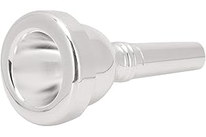 Bnineteenteam Alto Trombone Mouthpiece 12C Universal Silver Plated Brass Mouthpiece