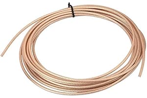 ZJSDRFM RF Coax Coaxial RG316 Low Loss Cable for DIY (50feet)